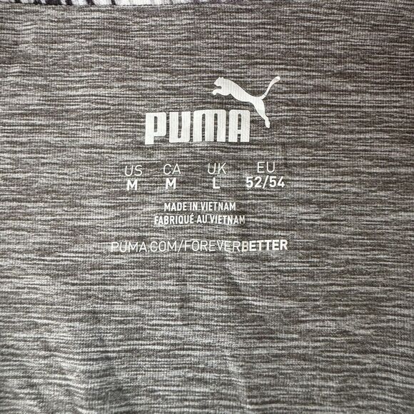 Puma Mens Medium Gray Outdoors Golf 1/4 Zip Pullover Lanier Islands - Picture 3 of 15